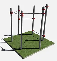 Воркаут тренажер турник «Призма»