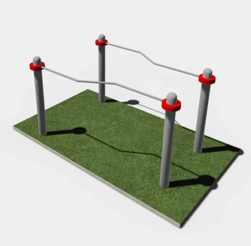 Брусья разновысокие